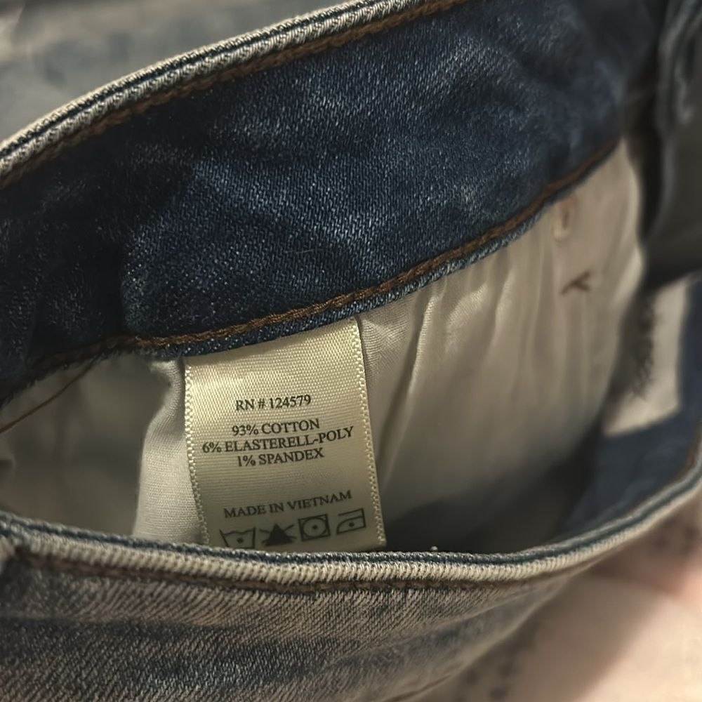 NWT Sneak Peek jean shorts high rise Large C - Picture 9 of 9